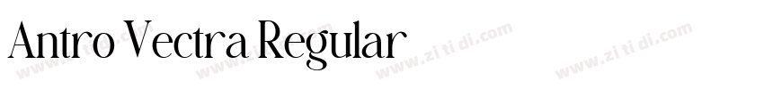 Antro Vectra Regular字体转换 Antro Vectra Regular字体转换